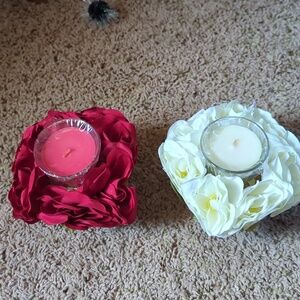 Rose Votive Holders
